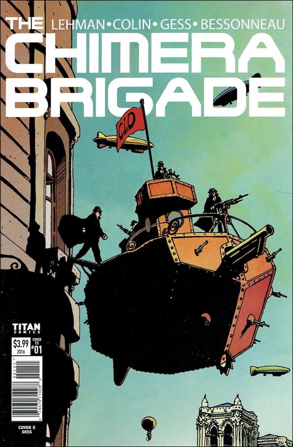 Chimera Brigade issue 1-E Gess Cover