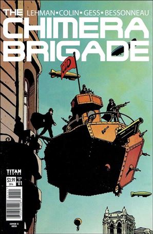 Chimera Brigade issue 1-E Gess Cover