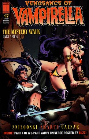 Vengeance of Vampirella (1994) issue 17 Christopher Berkeley Cover