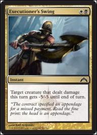Magic the Gathering: Gatecrash (Base Set) card 161 Executioner's Swing