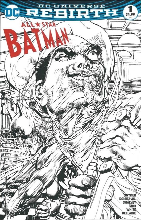 All-Star Batman issue 1-TC Neal Adams Newbury Comics B&W Cover