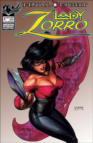 Lady Zorro: Final Fight issue 1-C Joseph Michael Linsner Cover