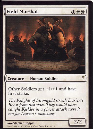 Magic the Gathering: Coldsnap (Base Set) card 5 Field Marshal