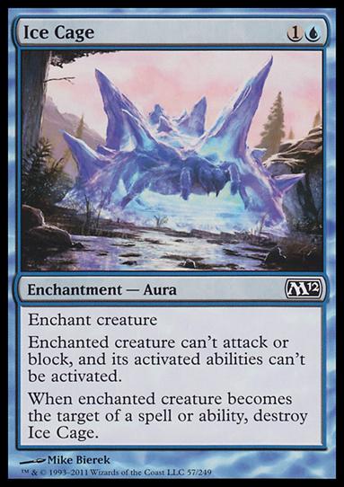 Magic the Gathering: 2012 Core Set (Base Set) card 57 Ice Cage