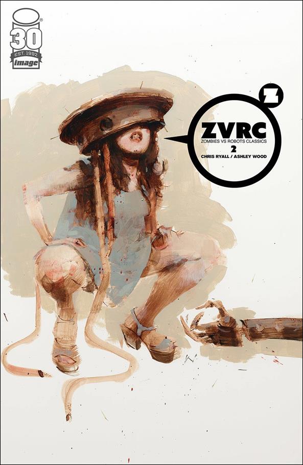 ZVRC: Zombies vs Robots Classic issue 2 Black Logo Cover