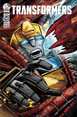 Transformers (2019) issue 40 Angel Hernandez Cover