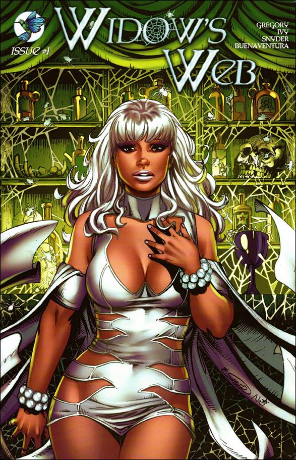 Widow's Web issue 1-C Ian Snyder Wraparound Cover