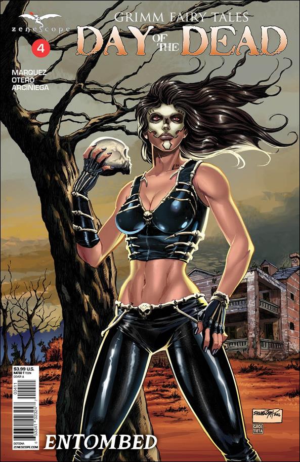 Grimm Fairy Tales: Day of the Dead issue 4 Sheldon Goh Cover