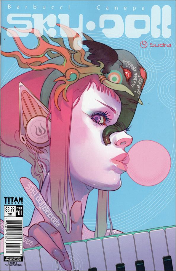 Sky Doll: Sudra issue 1-E Matteo De Longis Cover