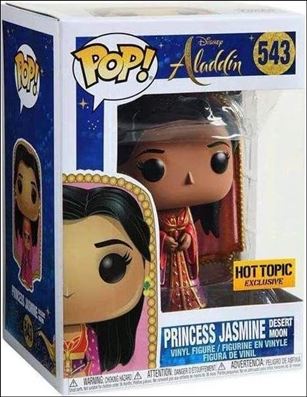 POP! Disney figure 543 Princess Jasmine Desert Moon Hot Topic Exclusive