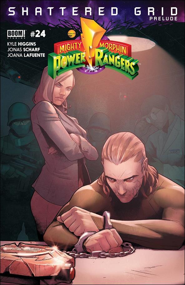 Mighty Morphin Power Rangers issue 24 Jamal Campbell Cover