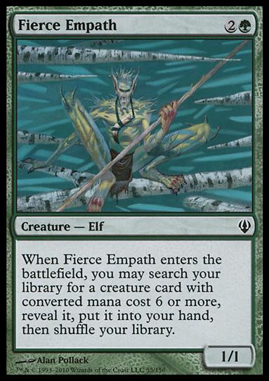 Magic the Gathering: Archenemy (Base Set) card 55 Fierce Empath