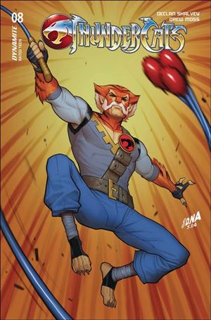 Thundercats (2024) issue 8-K David Nakayama Foil 1:10 Cardstock Cover