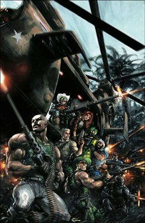 G.I. Joe: A Real American Hero (2023) issue 317-F Retailer Exclusive Clayton Crain Wrap Cover