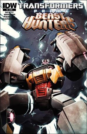 Transformers Prime: Beast Hunters issue 5 Ken Christiansen Cover