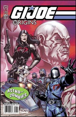 G.I. Joe: Origins issue 8-D Robert Atkins Astro-Zombies Cover 1/1000