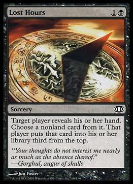 Magic the Gathering: Future Sight (Base Set) card 69 Lost Hours