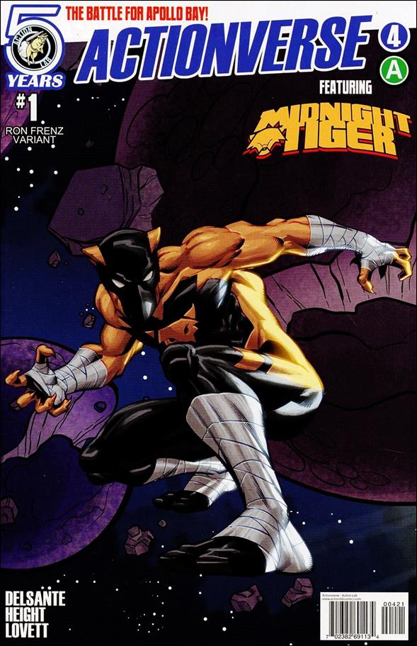 Actionverse issue 4-B Ron Frenz Connecting Cover