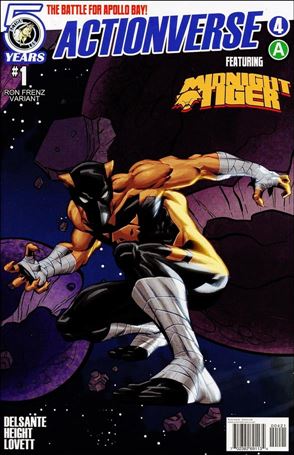 Actionverse issue 4-B Ron Frenz Connecting Cover