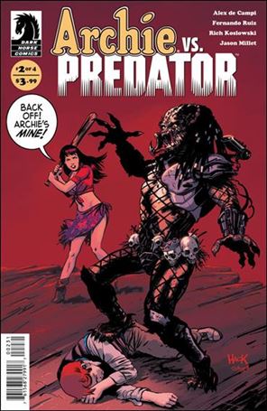 Archie vs Predator issue 2-C Robert Hack Cover