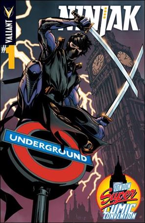 Ninjak (2015) issue 1-M Emanuela Lupacchino London Super Con Cover 1/1000