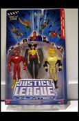 Justice League Unlimited (Animated) 3-packs figure 9-- The Flash - Hawkgirl - Waverider
