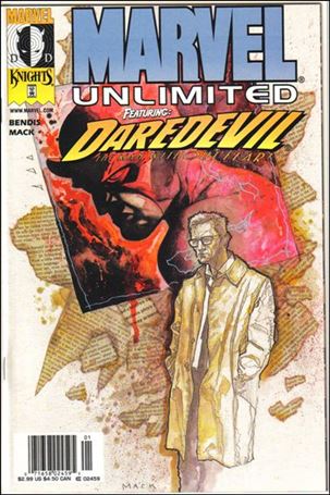 Daredevil (1998) issue 16-B Newsstand Edition / Marvel Unlimited Cover