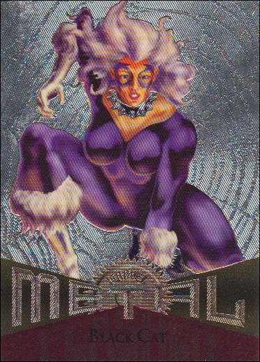 Marvel Metal (Parallel Flasher Set) card 70 Black Cat
