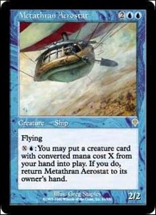 Magic the Gathering: Invasion (Base Set) card 61 Metathran Aerostat