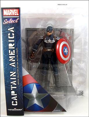 Marvel Select figure 106 Captain America (Winter Soldier Movie-Disney)
