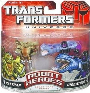 Transformers: Robot Heroes figure 17 Rattrap & Megatron