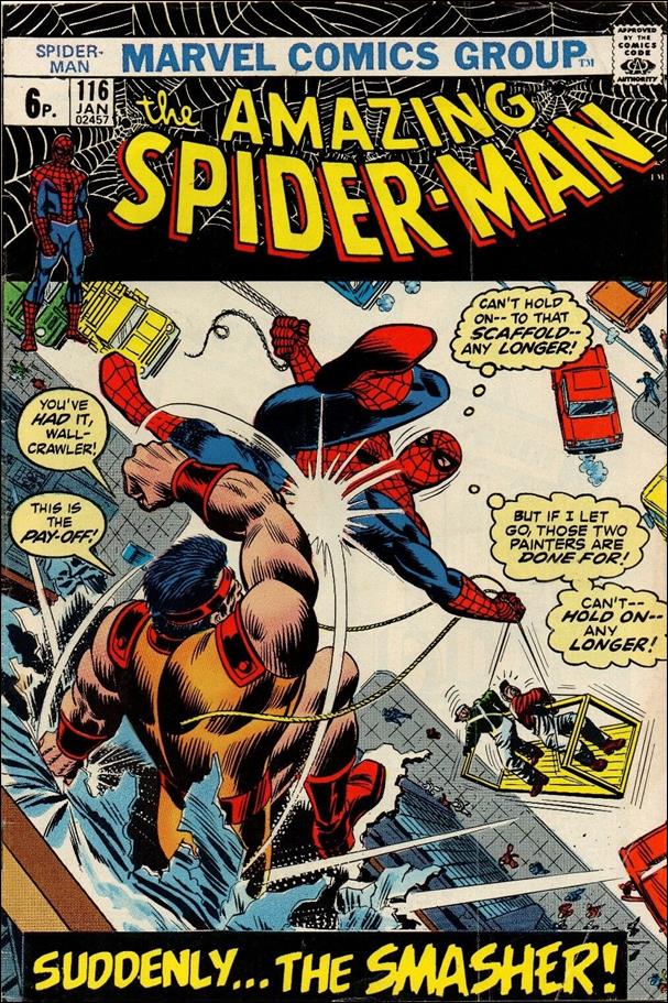 Amazing Spider-Man (1963) issue 116-B UK Price Cover
