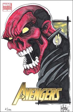 Avengers (2010) issue 1-N DF Remarked & Signed by Ken Haeser 1/199