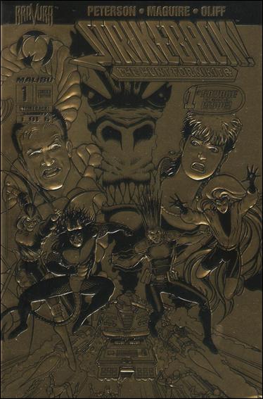 Strikeback! (1994) issue 1-B Gold Foil Cover