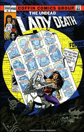 Lady Death: Cybernetic Desecration issue 1-G Steven Butler Homage Edition