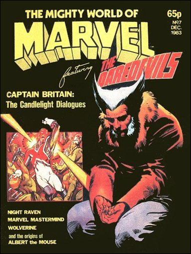 Mighty World of Marvel (UK) (1983) issue 7 Cardstock Cover