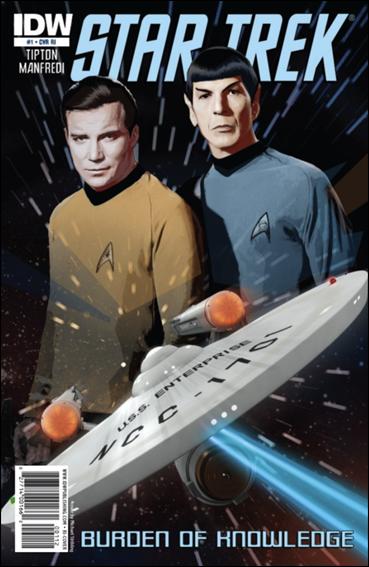Star Trek: Burden of Knowledge issue 1-C Michael Stribling 1:10 Cover