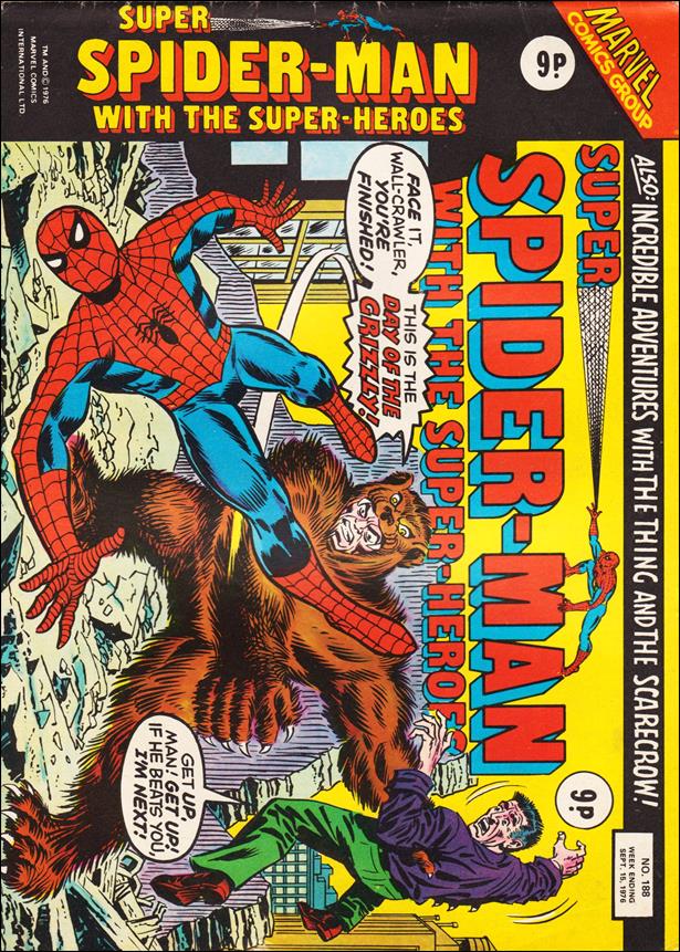 Spider-Man: Comics Weekly (UK) issue 188