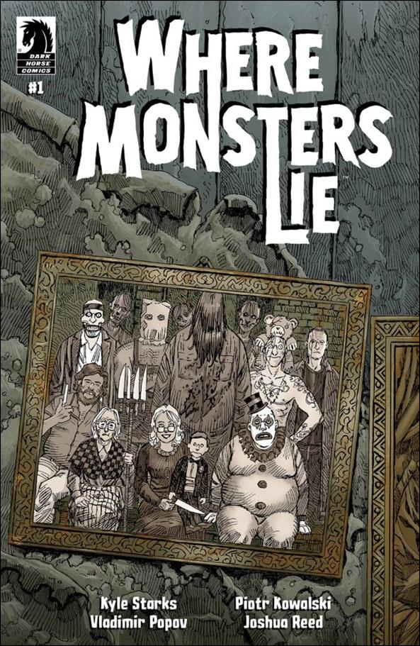 Where Monsters Lie issue 1 Piotr Kowalski Cover
