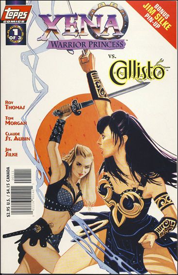 Xena: Warrior Princess vs Callisto issue 1-B Jim Silke Cover