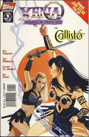 Xena: Warrior Princess vs Callisto issue 1-B Jim Silke Cover
