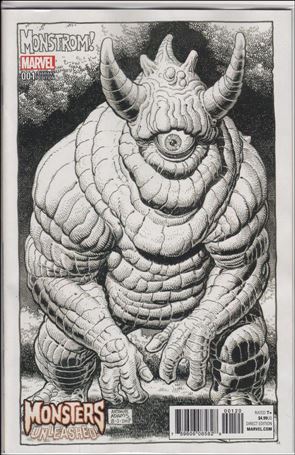 Monsters Unleashed (2017/03) issue 1-H Art Adams Sketch Party Cover