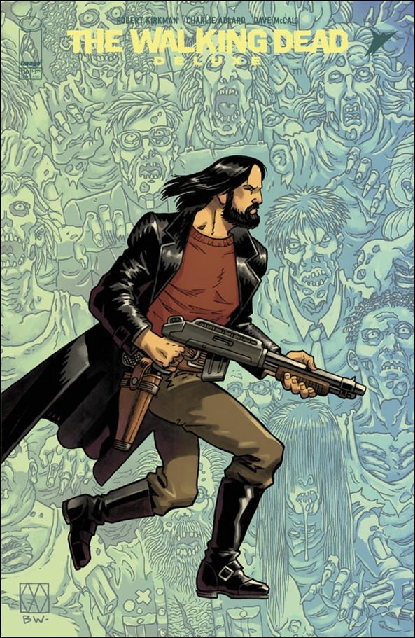 Walking Dead Deluxe issue 116-C Matt Wagner Connecting Cardstock Cover