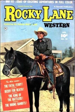 Rocky Lane Western (1949) issue 24
