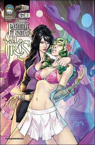 Executive Assistant: Iris (2009) issue 3-B Joe Benitez Cover