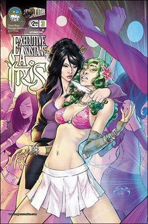 Executive Assistant: Iris (2009) issue 3-B Joe Benitez Cover
