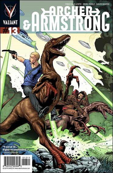 Archer & Armstrong (2012) issue 13 Will Conrad Cover