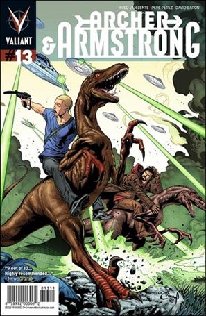 Archer & Armstrong (2012) issue 13 Will Conrad Cover