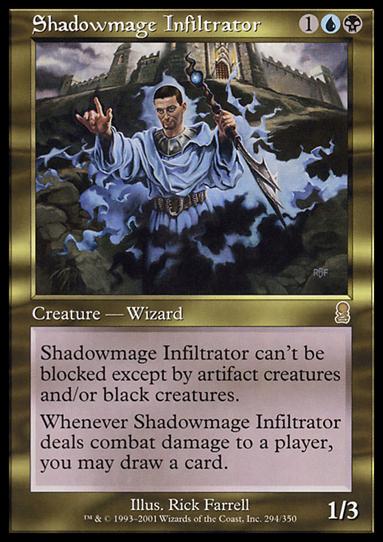 Magic the Gathering: Odyssey (Base Set) card 294 Shadowmage Infiltrator