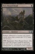 Magic the Gathering: 2013 Core Set (Base Set) card 92 Duty-Bound Dead